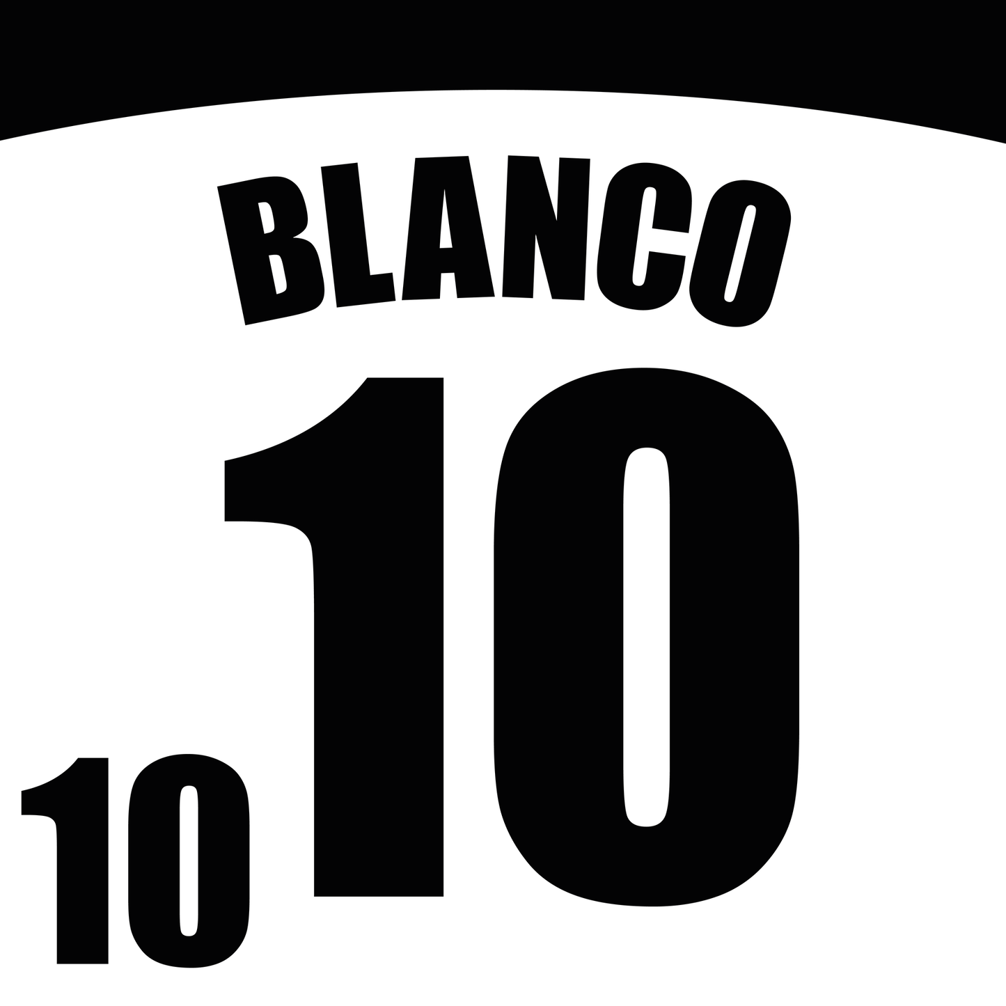 Mexico Name Set for 2000 Away Shirt ANY NAME/NUMBER