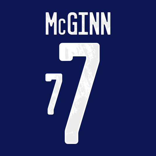 Scotland Name Set 2021 Home Shirt ANY NAME/NUMBER M L XL McGinn Robertson 2020