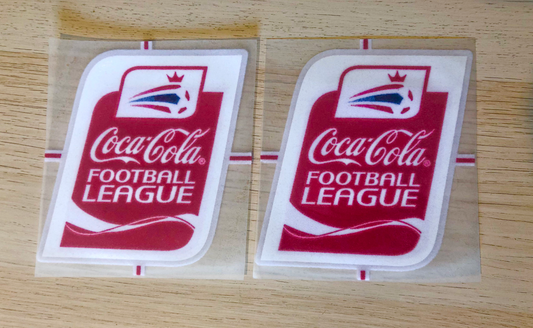 Coca Cola Football League Shirt Sleeve Patches Badges England 2005-2010