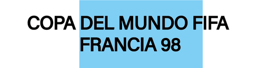 COPA DEL MUNDIO FIFA FRANCIA 98 Match Detail Patch Football Shirt Argentina