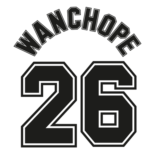 德比郡名称套装 1996 年主场球衣任意名称/号码植绒 Wanchope Stimac ML