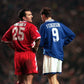 Everton Name Set 1994-95 Home Shirt ANY NAME/NUMBER Flock M L Ferguson Stubbs