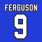 Everton Name Set 1996-97 Home Shirt ANY NAME/NUMBER Flock M L Ferguson Stubbs