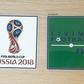 FIFA World Cup 2018 Russia Shirt Patch + Living Football Badge Soccer Patches