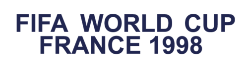1998 年法国世界杯比赛细节补丁徽章足球衫英格兰海军蓝