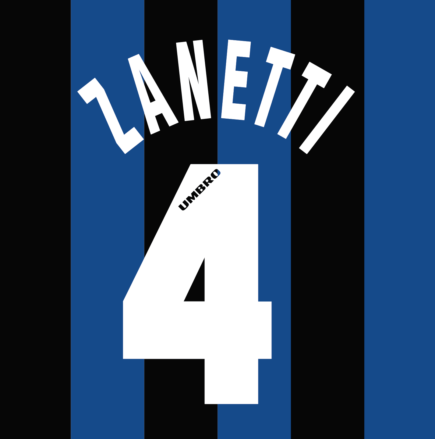 Inter Milan 1992-96 Name Set Home Shirt ANY NAME/NUMBER Zanetti M L XL Football