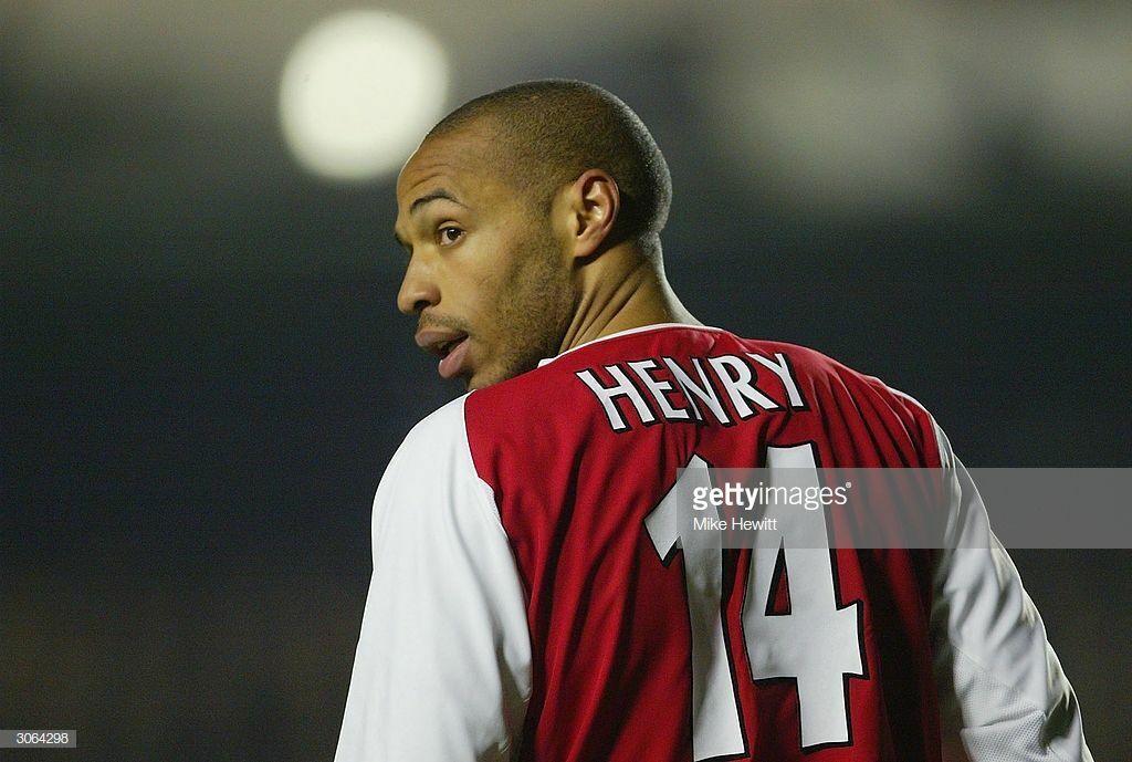 Arsenal Name Set 2003-04 Home Shirt ANY NAME/NUMBER Champions League Henry M L