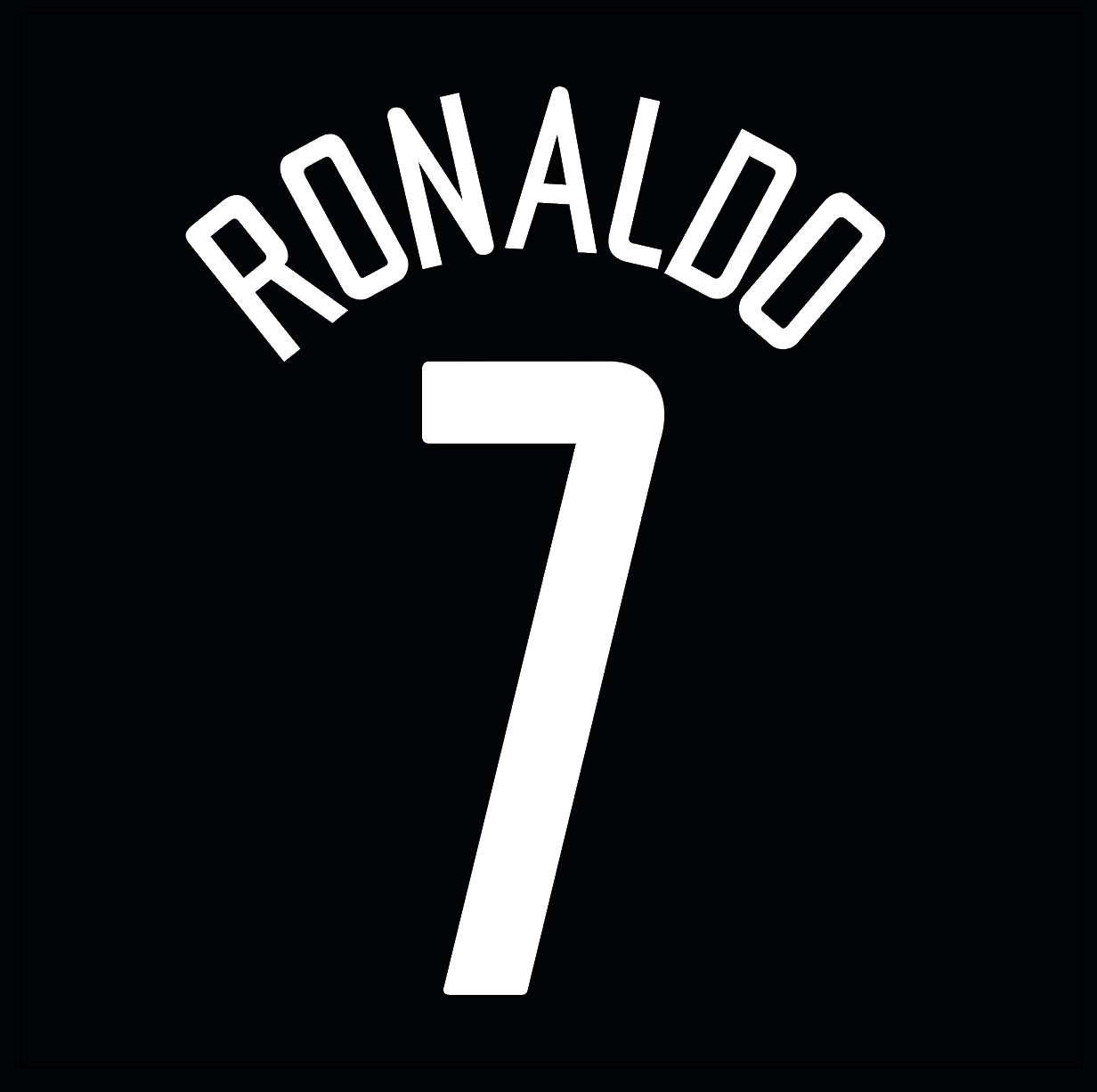 Manchester United Name Set 03-04 Shirt ANY NAME/NUMBER Man Utd Ronaldo Giggs UCL