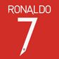 Manchester United Name Set 2021-22 CL Home Shirt RONALDO 7 Flex M L XL Football