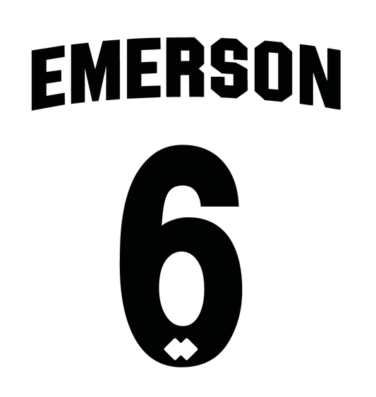 米德尔斯堡姓名套装 1996-97 客场球衣 EMERSON Flock ML XL Errea 足球