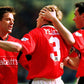Nottingham Forest Name Set 1994-96 Home Shirt ANY NAME/NUMBER Flock M L Pearce