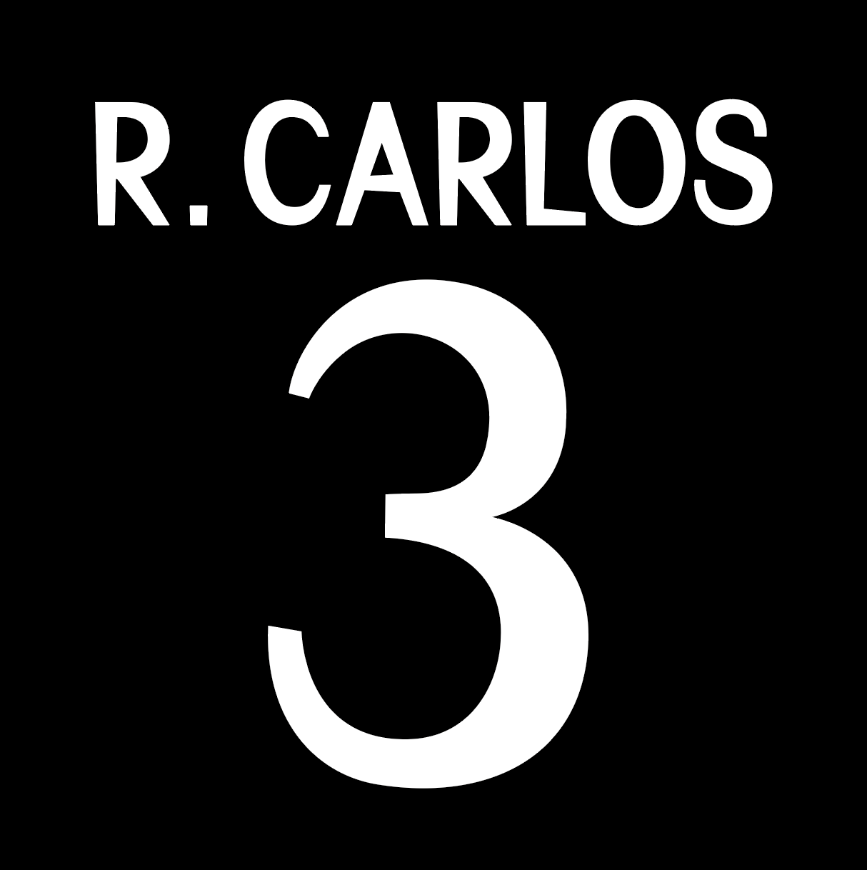 Real Madrid Name Number Set 1998-00 Away ANY NAME/NUMBER Football Shirt Raul