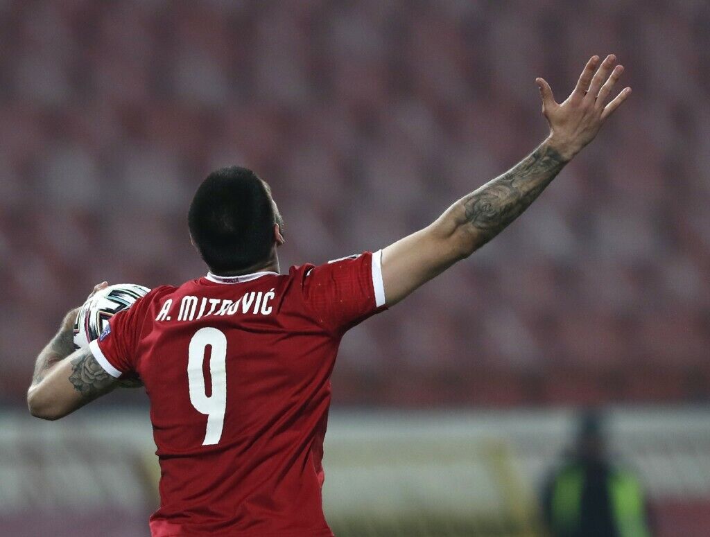 Serbia Name Set 2021 Home ANY NAME/NUMBER Football Shirt 2020 Mitrovic M L