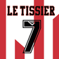 Southampton Name Number Set 1994-95 Home Shirt LE TISSIER 7 Football S M L XL