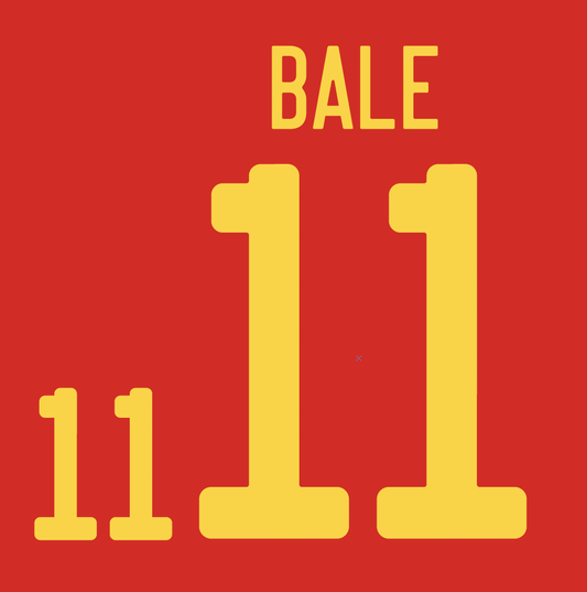Wales Name Set 2021 Home Shirt ANY NAME/NUMBER M L XL Bale Ramsey 2020