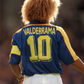 Colombia World Cup 1998 Name Set Home Shirt VALDERRAMA 10 M L XL 98 Columbia