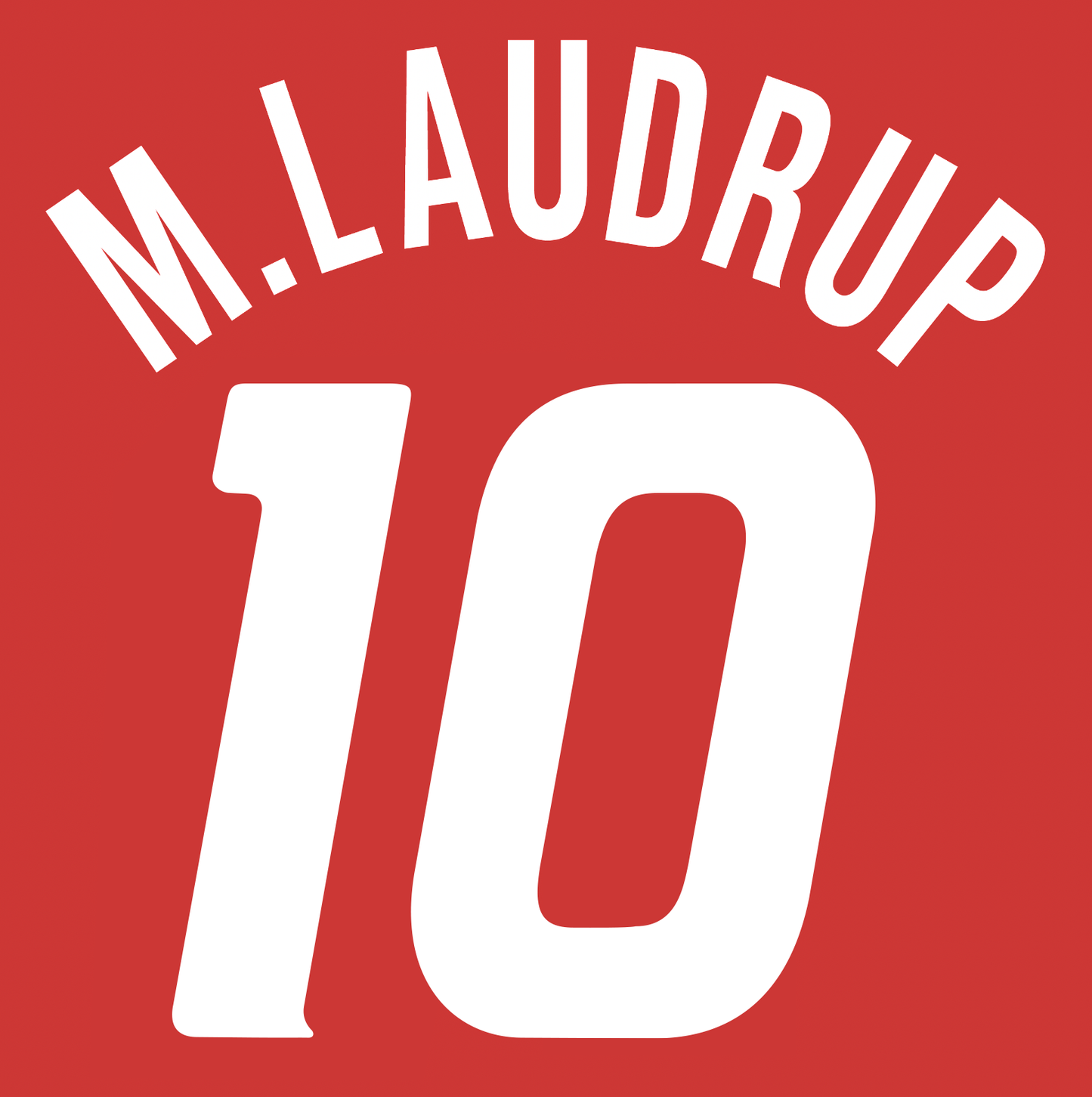 Denmark Euro 1992 Name Set Home Football Shirt ANY NUMBER Laudrup M L XL 92