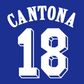 France Euro 1992 Name Set Home Football Shirt ANY NAME/NUMBER Cantona 92 M L XL