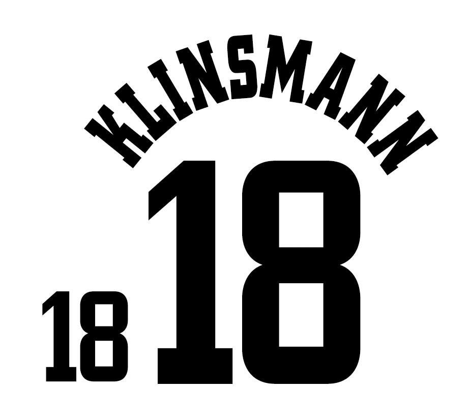 Germany 1998 Name Set Home Shirt ANY NAME/NUMBER Klinsmann World Cup M L XL