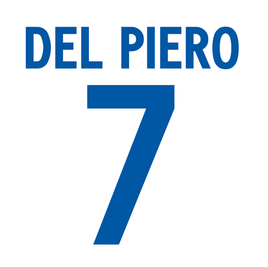 Italy World Cup 2002 Name Set Away Football Shirt ANY NAME/NUMBER Del Piero