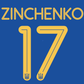 Ukraine 17-18 Name Set Away Football Shirt ANY NAME/NUMBER Zinchenko Yarmolenko