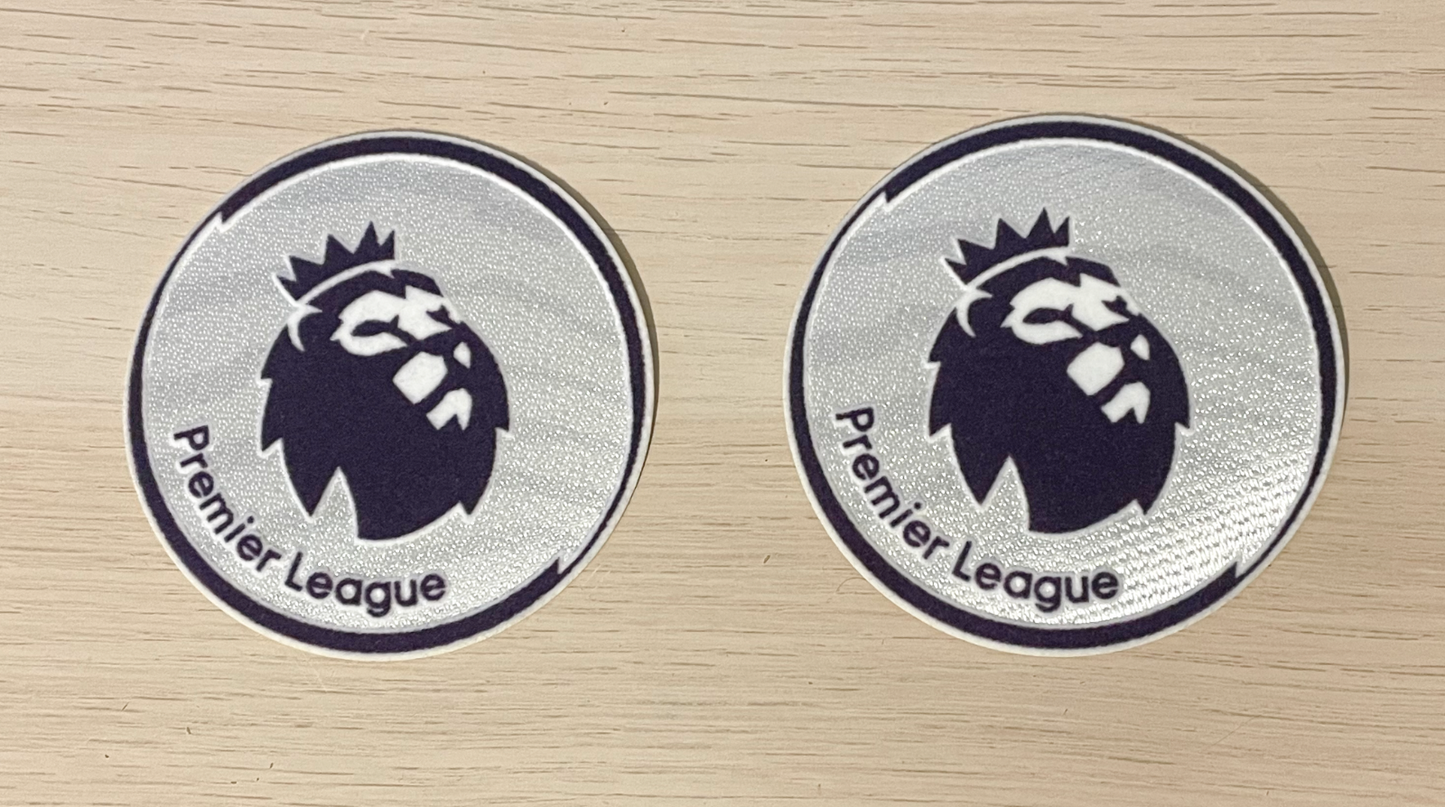 Premier League Sleeve Patches Badges 2016-2019 Flock Player Size