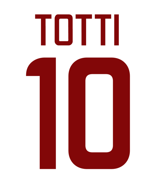 AS 罗马 2011-12 赛季姓名套装客场球衣 任意姓名/号码 De Rossi Totti Kjaer ML