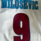 Aston Villa Name Set 1996-97 Away Shirt ANY NAME/NUMBER Flock M Milosevic Yorke
