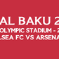 Arsenal Europa League Final 2019 Match Detail Patch Badge Football Shirt Flock