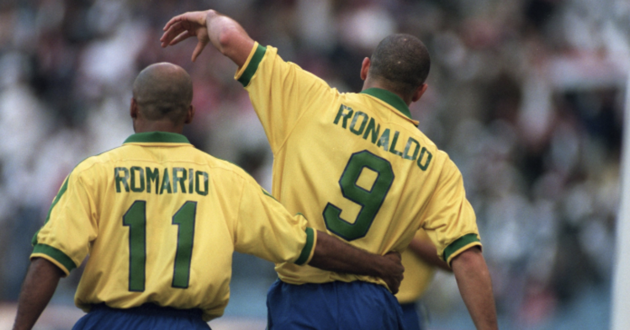 Brazil 1997 Name Set Home Football Shirt ANY NAME/NUMBER M L XL Ronaldo 97