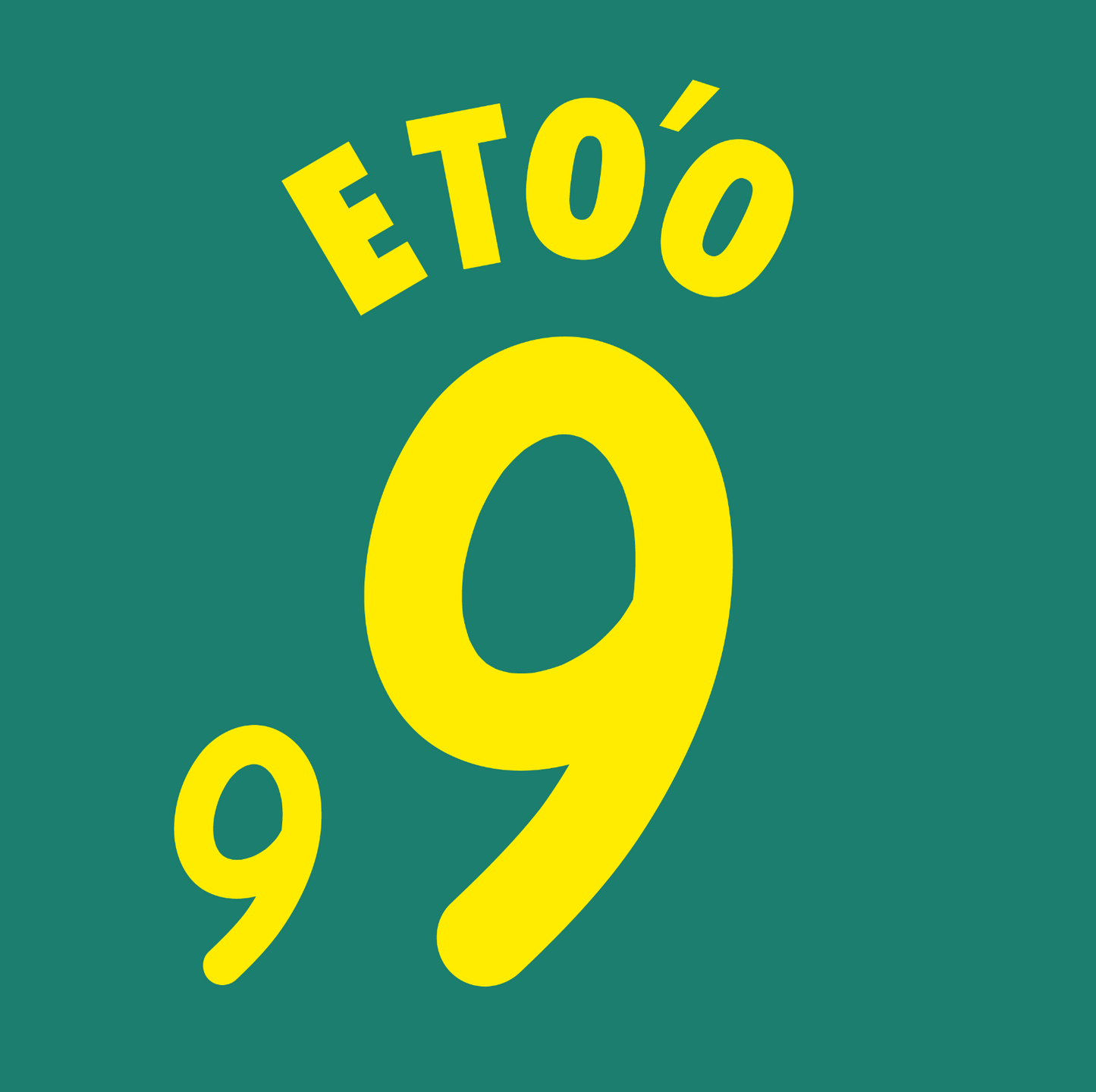Cameroon Name Set 2002 World Cup Home ANY NAME/NUMBER Football Shirt Eto'o