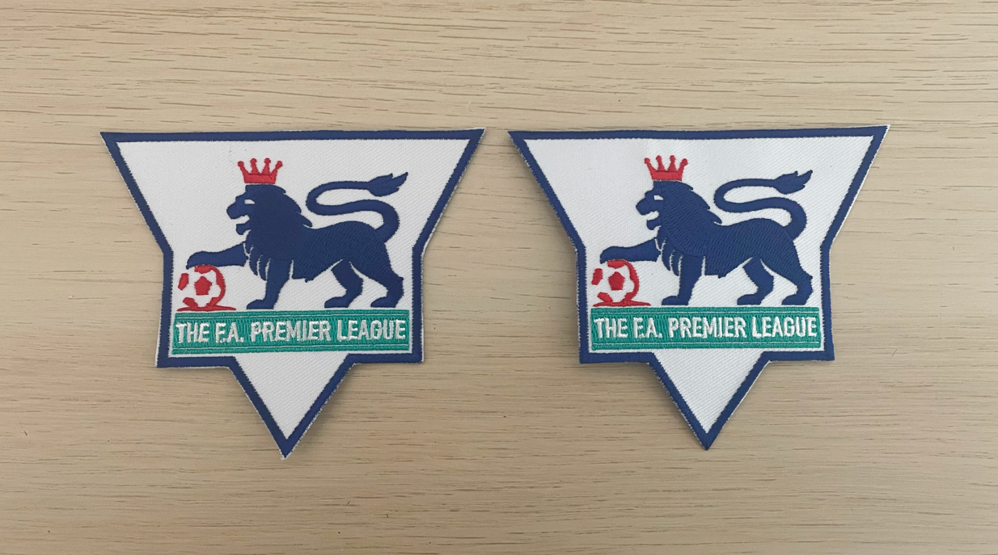 Premier League Sleeve Embroidered Iron-on Patches 1992-1993